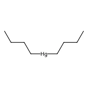 Dibutylmercury structure