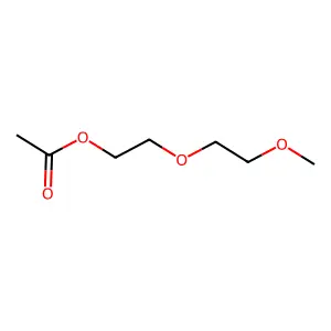 Diethylene glycol monomethyl ether acetate structure