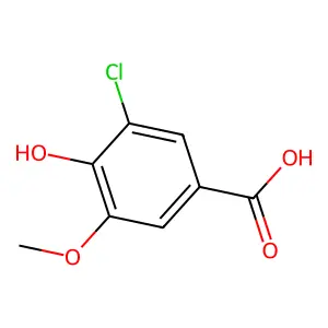 Compound C8H7ClO4 structure