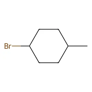 1-Bromo-4-methylcyclohexane structure