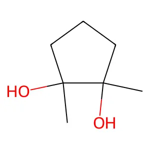 1,2-dimethylcyclopentane-1,2-diol structure