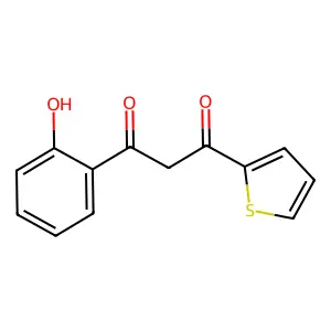 1-(2-hydroxyphenyl)-3-thiophen-2-ylpropane-1,3-dione structure