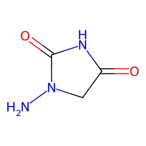 Compound C3H5N3O2 structure