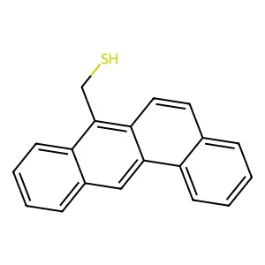 BENZ(a)ANTHRACENE-7-METHANETHIOL structure