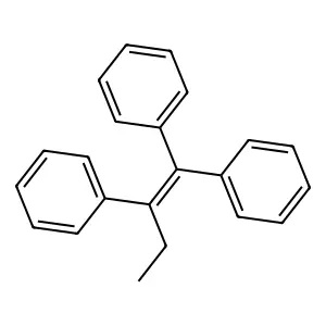 1,1,2-Triphenylbut-1-ene structure