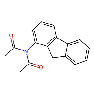N-1-Diacetamidofluorene structure