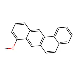 BENZ(a)ANTHRACENE, 8-METHOXY- structure