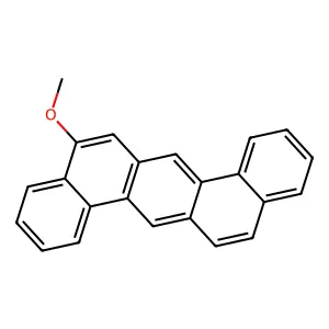DIBENZ(a,h)ANTHRACENE, 5-METHOXY- structure