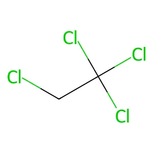 1,1,1,2-TETRACHLOROETHANE structure