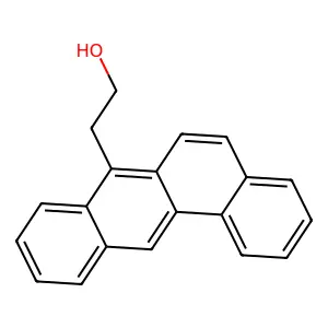 BENZ(a)ANTHRACENE-7-ETHANOL structure