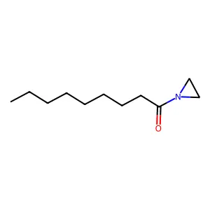 AZIRIDINE, 1-NONANOYL- structure