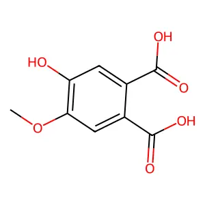 Compound C9H8O6 structure