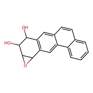 (4R,6S,7S,8R)-5-oxapentacyclo[9.8.0.03,9.04,6.014,19]nonadeca-1,3(9),10,12,14,16,18-heptaene-7,8-diol structure