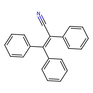 Triphenylacrylonitrile structure
