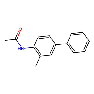 N-(2-methyl-4-phenylphenyl)acetamide structure