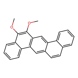 DIBENZ(a,h)ANTHRACENE, 5,6-DIMETHOXY- structure