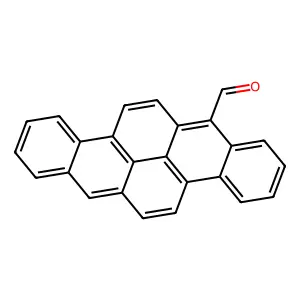 DIBENZO(b,def)CHRYSENE-7-CARBOXALDEHYDE structure