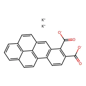 dipotassiumbenzo[a]pyrene-7,8-dicarboxylate structure