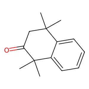 1,1,4,4-tetramethyl-3,4-dihydronaphthalen-2(1h)-one structure