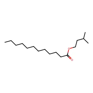 Isoamyl laurate structure