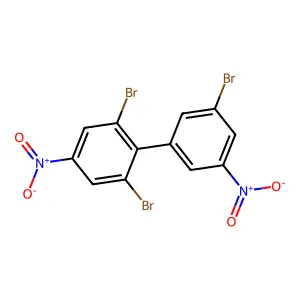1,3-dibromo-2-(3-bromo-5-nitrophenyl)-5-nitrobenzene structure