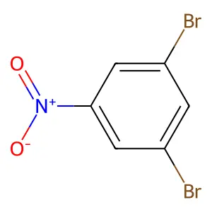 1,3-dibromo-5-nitrobenzene structure