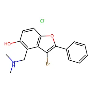Compound C17H17BrClNO2 structure