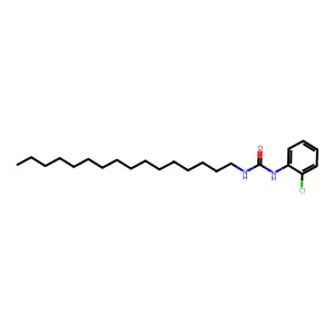 1-(2-chlorophenyl)-3-hexadecylurea structure
