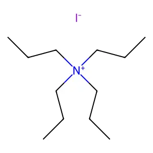 Tetrapropylammonium iodide structure