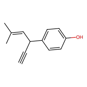 Compound C13H14O structure