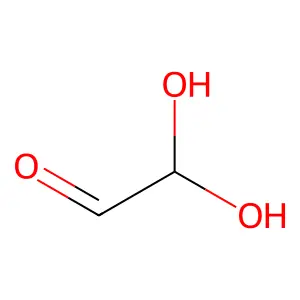 Dihydroxyacetaldehyde structure