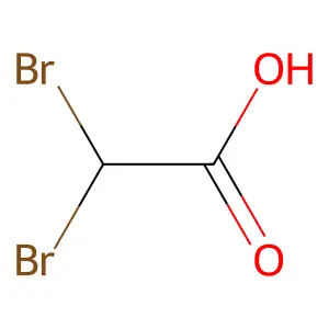 DIBROMOACETIC ACID structure