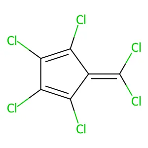 Hexachlorofulvene structure