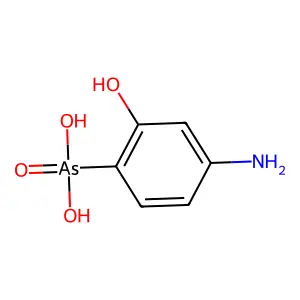 p-ARSANILIC ACID, 2-HYDROXY- structure