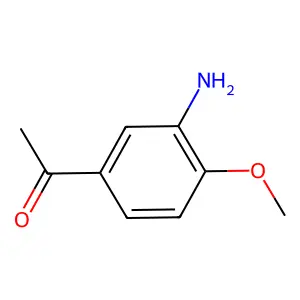 1-(3-amino-4-methoxyphenyl)ethanone structure