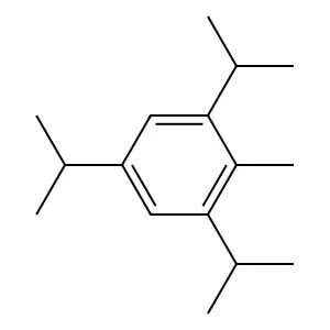 1,3,5-Triisopropyl-2-methylbenzene structure