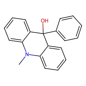 10-methyl-9-phenylacridin-9-ol structure
