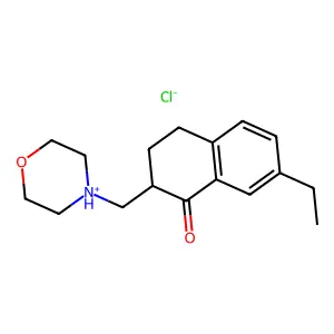 Compound C17H24ClNO2 structure