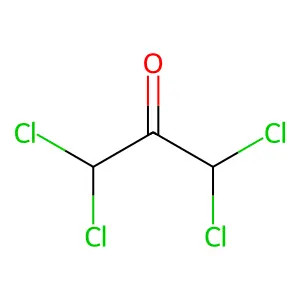 1,1,3,3-Tetrachloroacetone structure