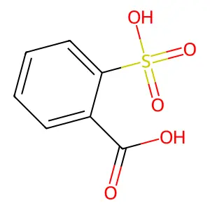 Compound C7H6O5S structure