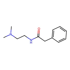 N-[2-(dimethylamino)ethyl]-2-phenylacetamide structure