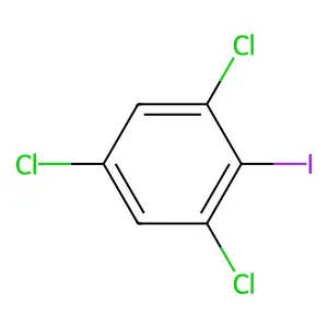 1,3,5-trichloro-2-iodobenzene structure