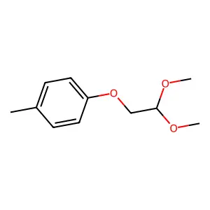 1-(2,2-dimethoxyethoxy)-4-methylbenzene structure