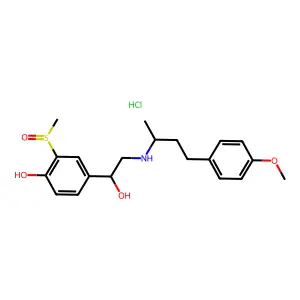 SULFINALOL HYDROCHLORIDE structure