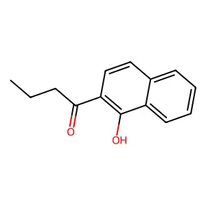 1-(1-hydroxynaphthalen-2-yl)butan-1-one structure