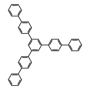 1,3,5-tris(4-phenylphenyl)benzene structure