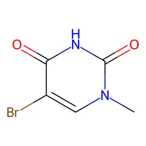 Compound C5H5BrN2O2 structure