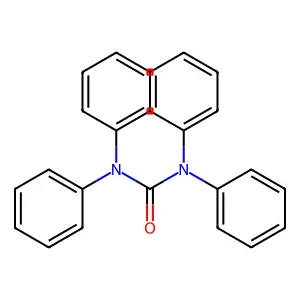 1,1,3,3-tetraphenylurea structure