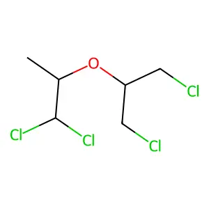 1,1-dichloro-2-(1,3-dichloropropan-2-yloxy)propane structure