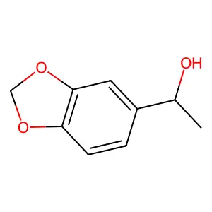 1-(1,3-dioxaindan-5-yl)ethan-1-ol structure